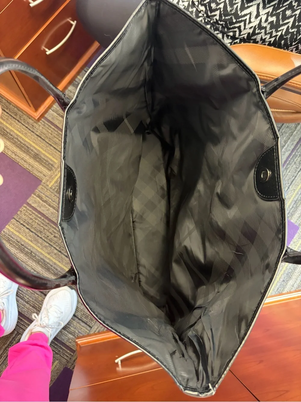 Burberry Black Tote Bag